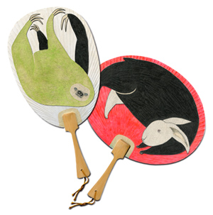 ドウブツうちわ画像